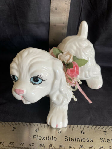 Ceramic Cocker Spaniel Puppy Vintage
